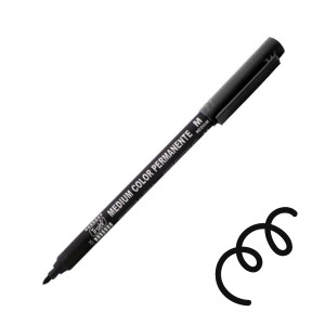 TRABI MARCADOR MEDIUM PERM NEGRO
